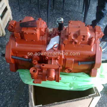 KAWASAKI K3V180DT PUMP FÖR KPM K3V180DTP HYUNDAI DOOSAN SAMSUNG GRÄVMASKIN